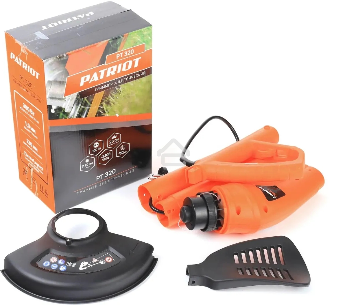 Триммер электрический PATRIOT PT 320 250Вт ширина кошения 230мм