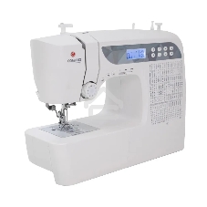 Швейная машина Comfort 1001 200 операций, 9 видов петель, жк дисплей, нитевдеватель, горизонтальный челнок, русск./англ. алфавит, плавная регулировка скорости на корпусе, регулятор давления лапки, нитевдеватель, возможность шитья двойной иглой, возможност