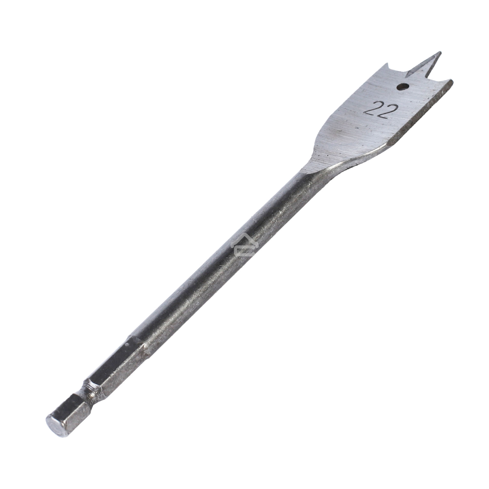 Сверло PATRIOT по дереву перовое 22 мм х 150 мм, 1 шт в блистере