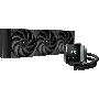 Система жидкостного охлаждения DEEPCOOL MYSTIQUE 360 ARGB черный, 120 мм, алюминий/медь, 2150 об/мин, 36.49 дБ, 4 pin, 300 Вт