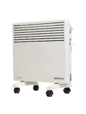 Конвектор Zerten ZL-10 белый, 1000 Вт, 15 м2, термостат