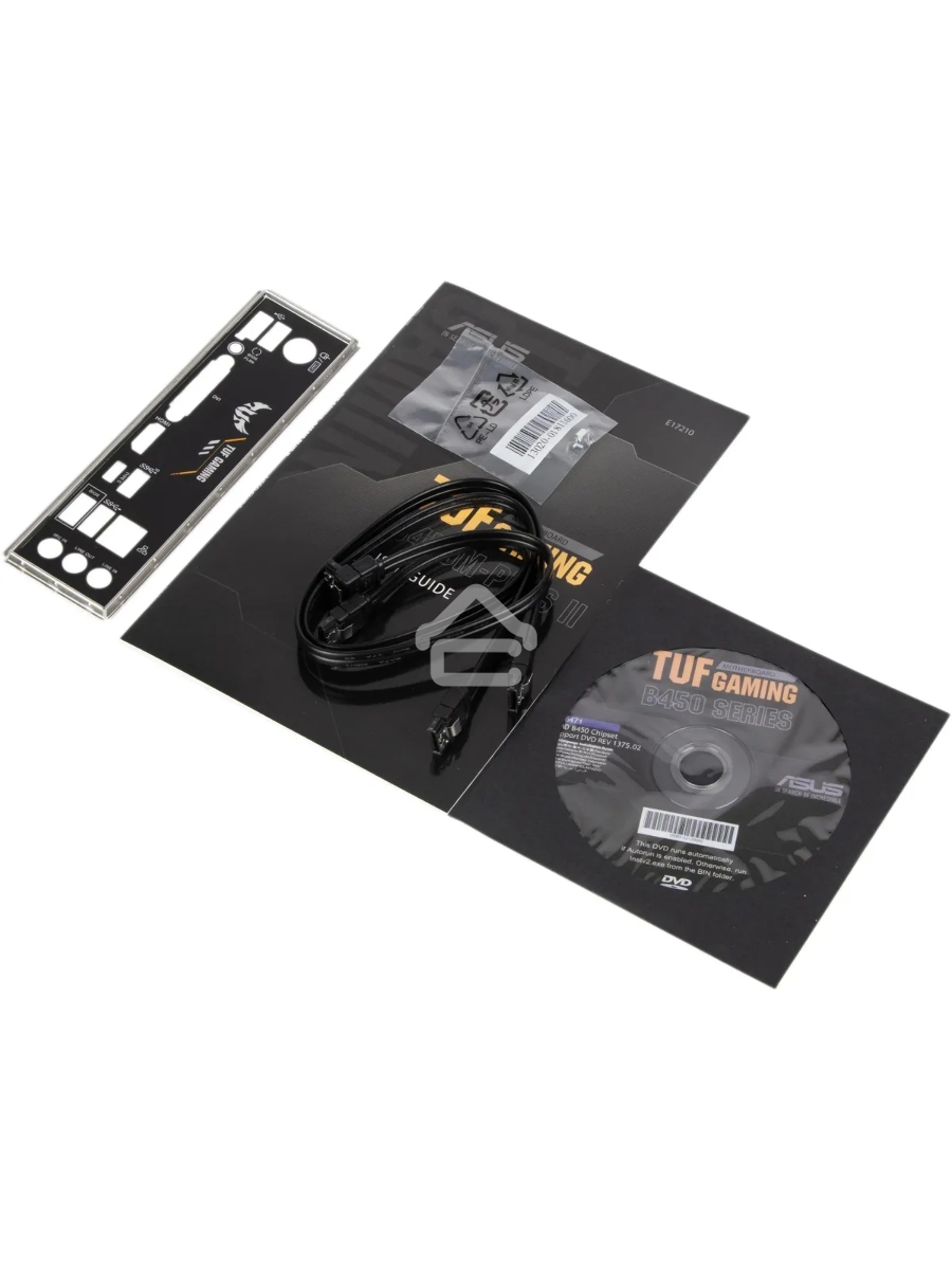 Материнская плата ASUS TUF GAMING B450M-PLUS II, AM4, AMD B450, 4xDDR4, 6xSATA, 1xM.2, 1xPCIe 3.0 x16, 1xPCIe 2.0 x16, 1xPCIe x1, 1xHDMI, 1xDVI-D, 1x 1Gb LAN, 2xUSB-A 3.2 Gen 1, 1xUSB-A 3.2 Gen 2, 2xUSB-A 2.0, 1xUSB-C 3.2 Gen 1, 3x3.5 мм, 7.1, mATX