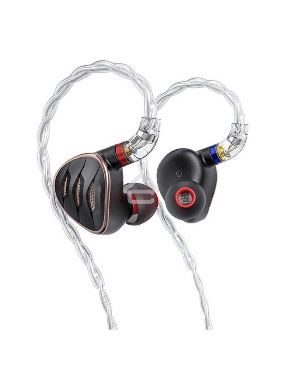 Наушники вкладыши Fiio FH5S 1.2м черный/медный проводные в ушной раковине
