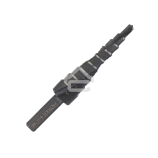 Сверло PATRIOT EXPERT по металлу ступенчатое 4-12 мм, Р6М5, упаковка блистер