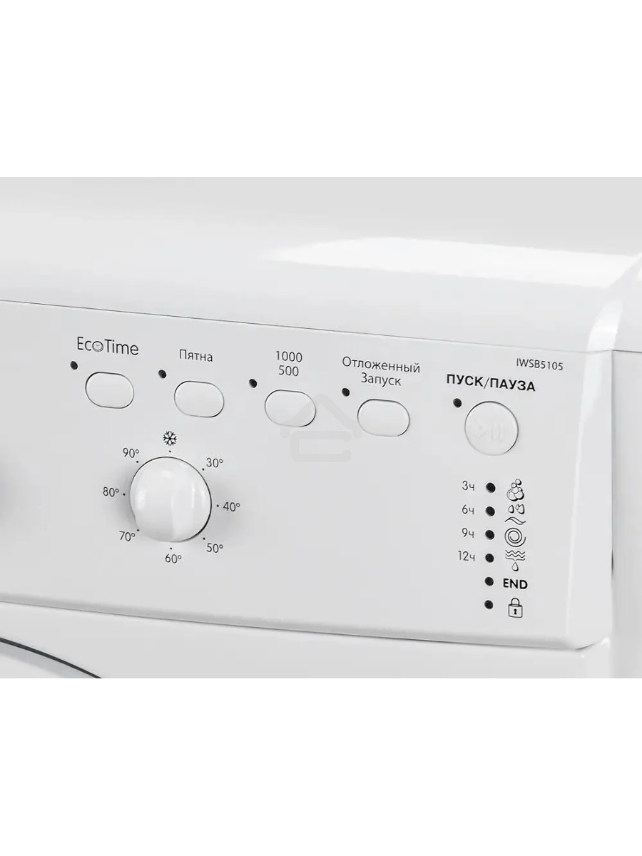 Стиральная машина Indesit IWSC 5105 белый, загрузка фронтальная 5 кг, 1000 об/мин., класс: А