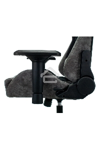 Кресло игровое Бюрократ VIKING 7 KNIGHT B FABRIC черный текстиль/эко.кожа крестовина металл/пластик