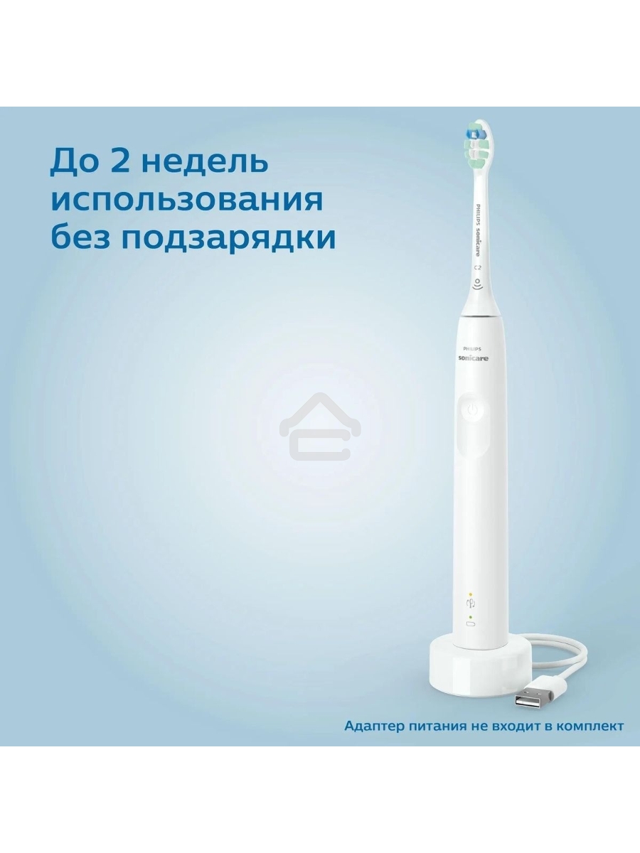 Электрическая зубная щетка Philips HX3673/13 белый