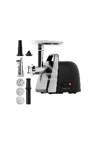 Мясорубка электрическая Galaxy Line GL 2419, черный, 1600 Вт, производительность 1,5 кг в мин, функция «Реверс»