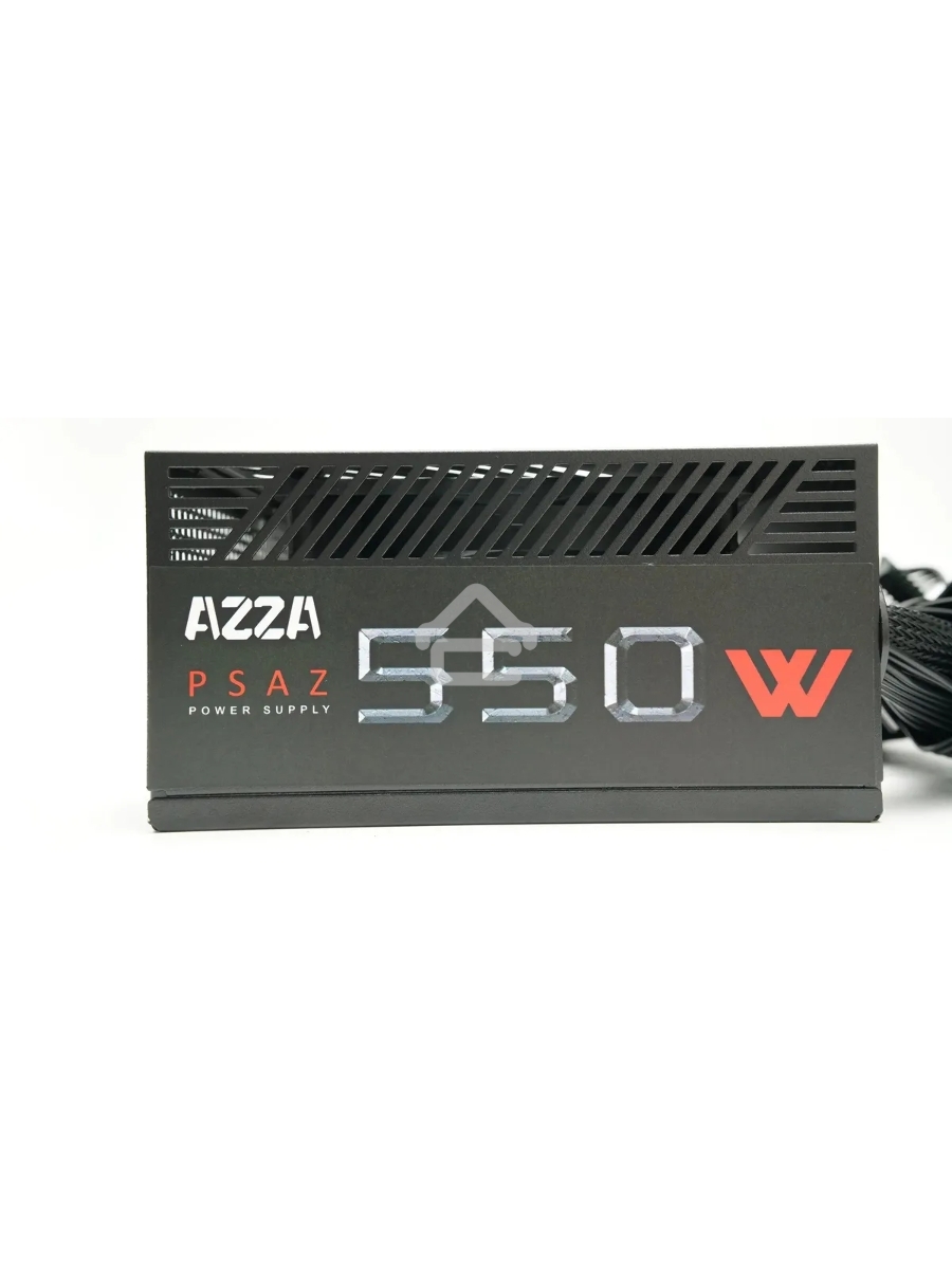 Блок питания Azza ATX 550W PSAZ-550W 80+ bronze (20+4pin) APFC 120mm fan 5xSATA RTL
