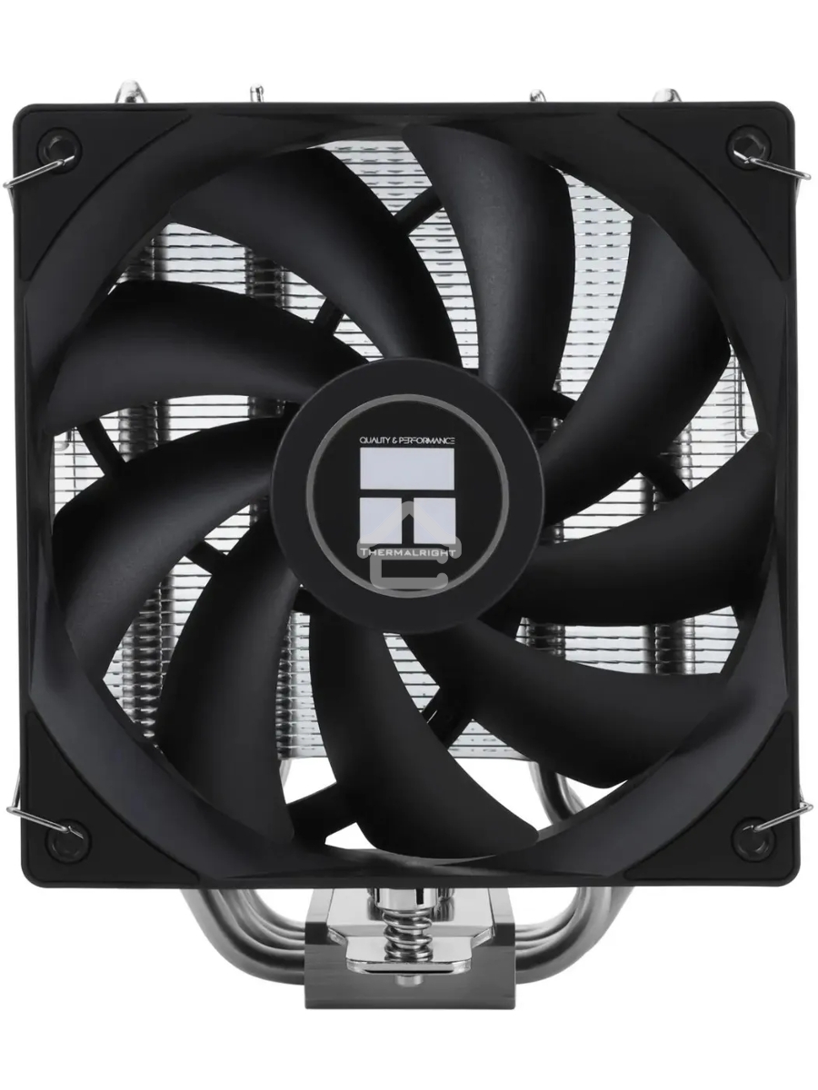 Устройство охлаждения(кулер) Thermalright Assassin X 120 v2 Soc-AM5/AM4/1151/1200/1700 черный 4-pin 25.6dB Al+Cu 700gr Ret (AX120-V2)