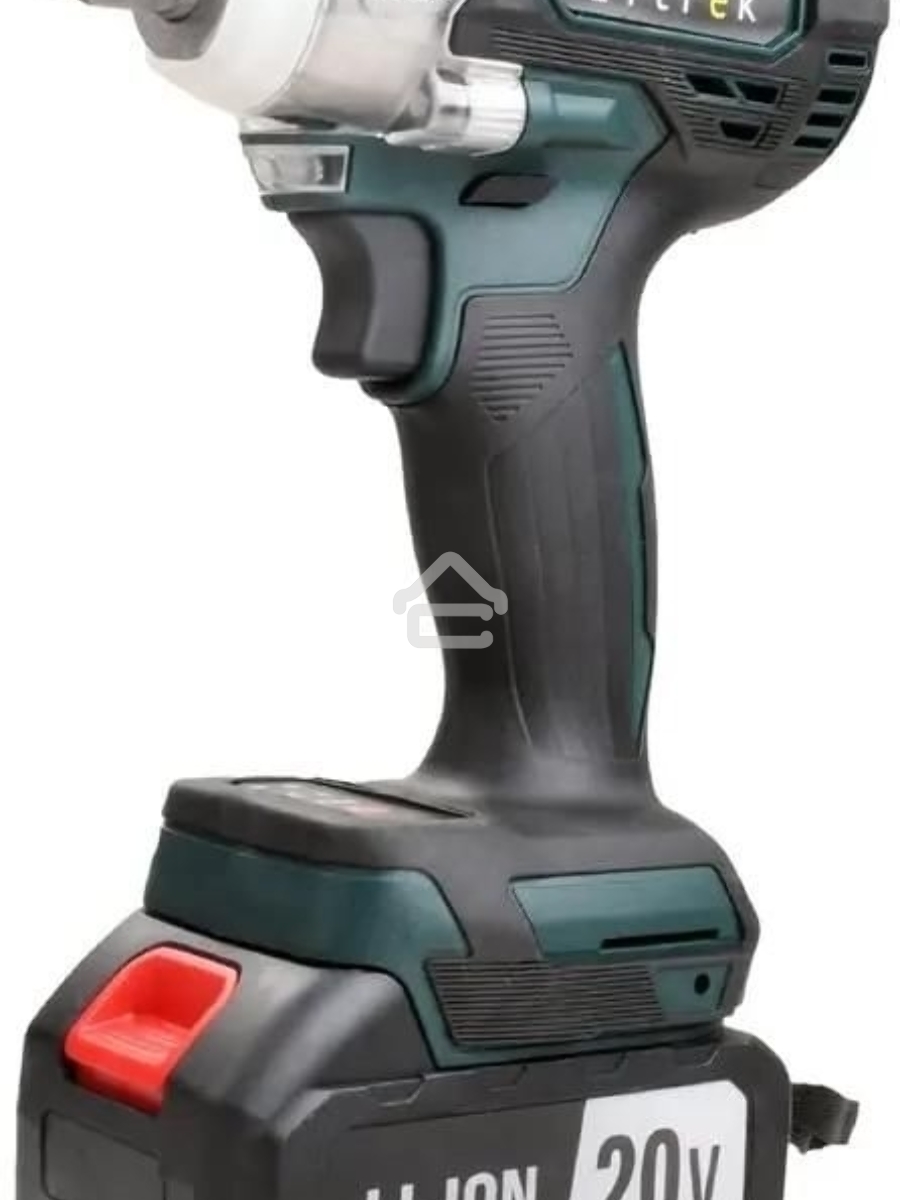 Гайковерт Zitrek Crusher 20 зеленый/черный аккум. патрон:квад.1/2