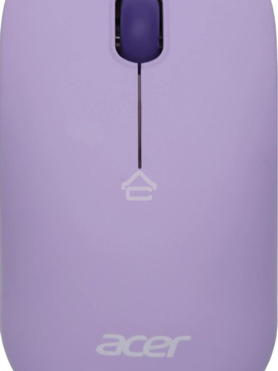 Мышь беспроводная Acer OMR205 фиолетовый, 1200 dpi, радиоканал, USB, кнопки - 3