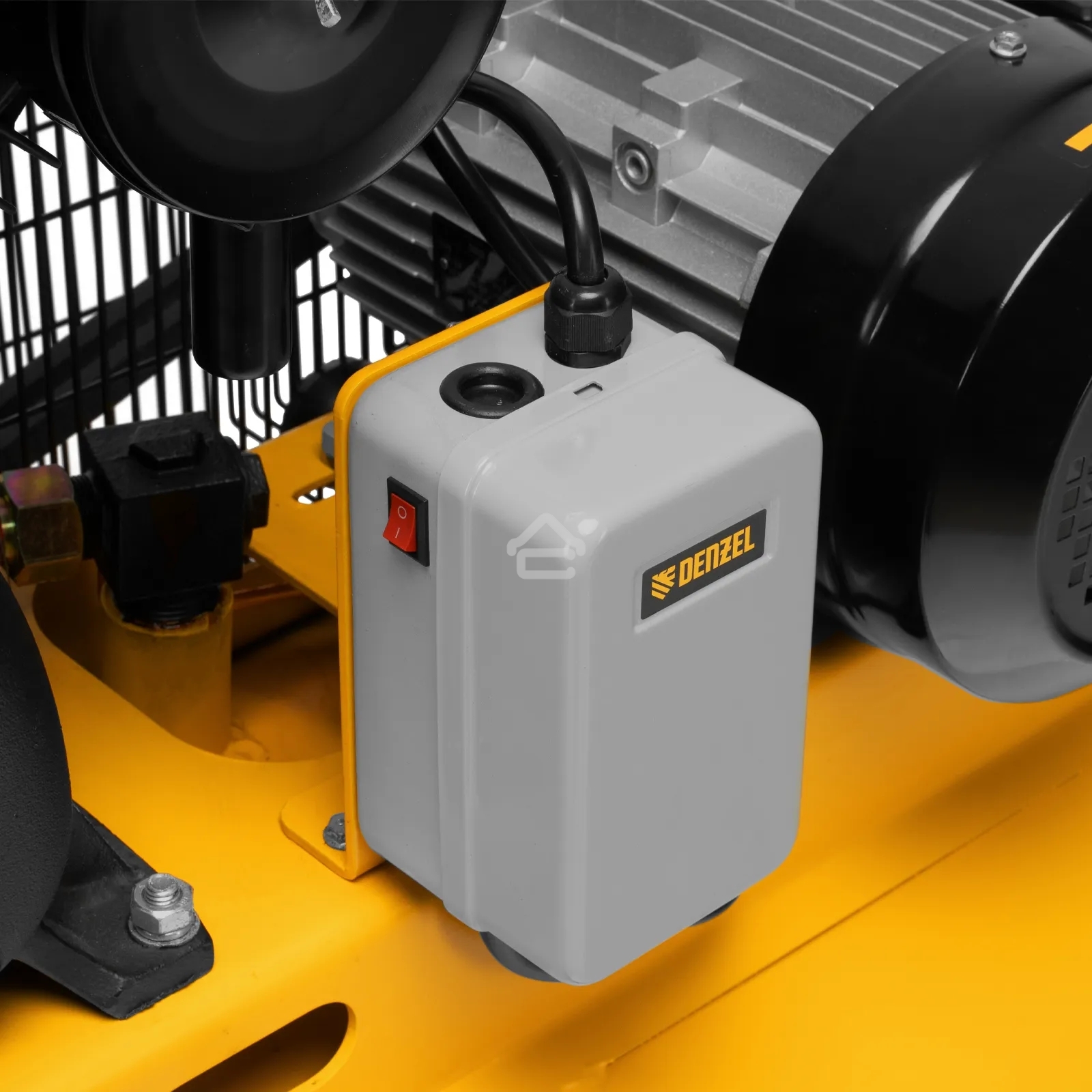 Компрессор воздушный Denzel рем. привод BCV 4000-T/200, 4,0 кВт, 200 л, 690 л/мин