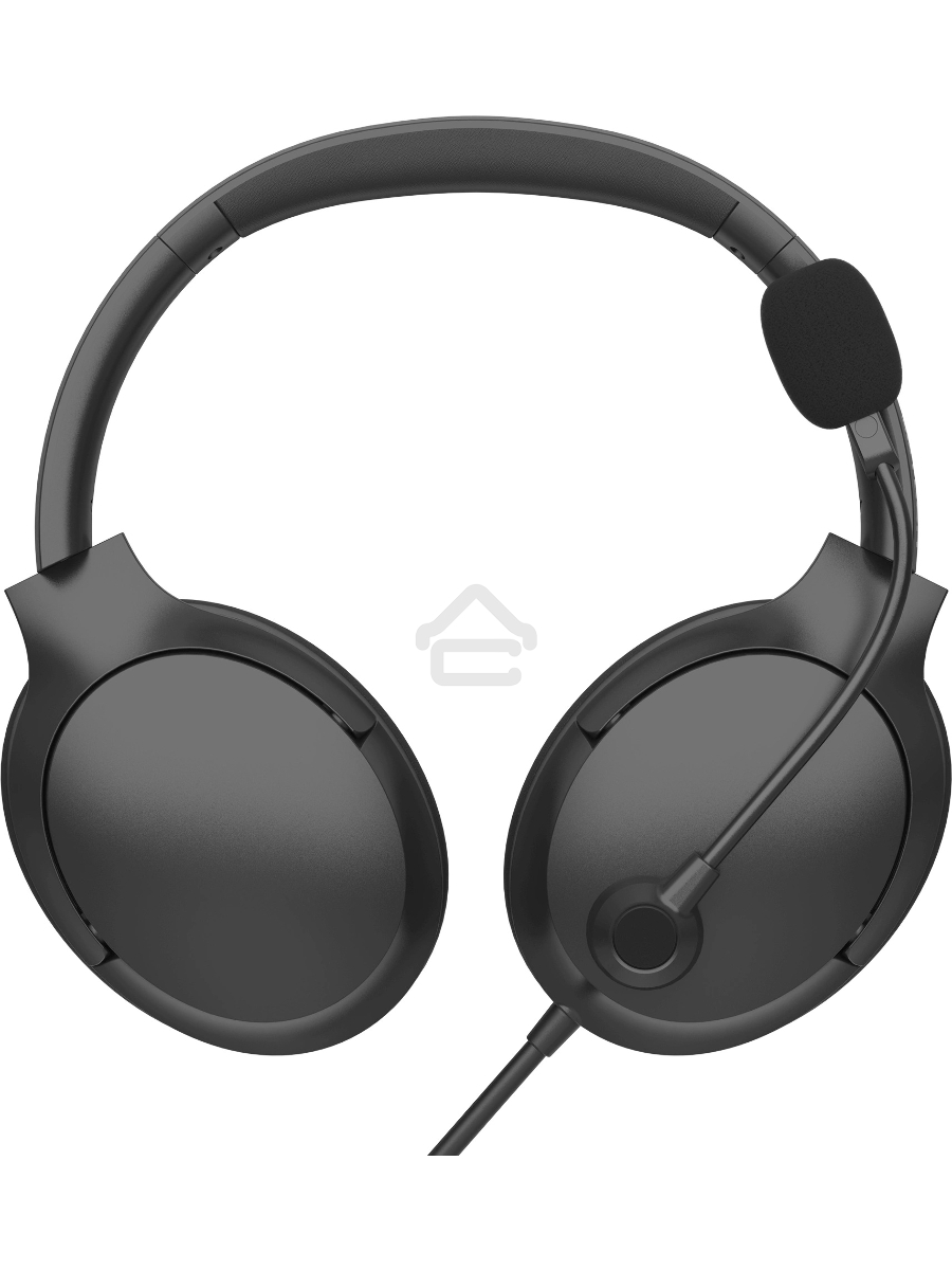 Наушники с микрофоном A4Tech Fstyler FH280U черный 2м мониторные USB оголовье