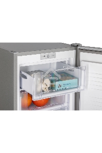 Морозильная камера NordFrost DF 263 SAP серебристый, 150л, 5 ящиков