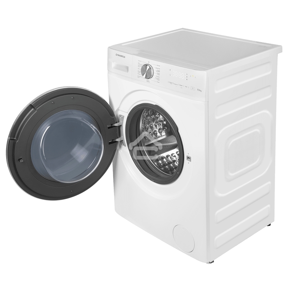 Стиральная машина Maunfeld MFWM127IWH053 белая, загрузка фронтальная 7кг, 1200 об/мин., класс: A+++