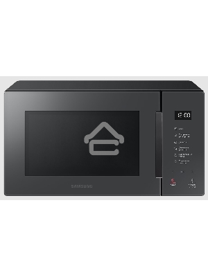 Микроволновая печь Samsung MS23T5018AC/BW антрацит, 23 л, 800 Вт, переключатели - сенсор