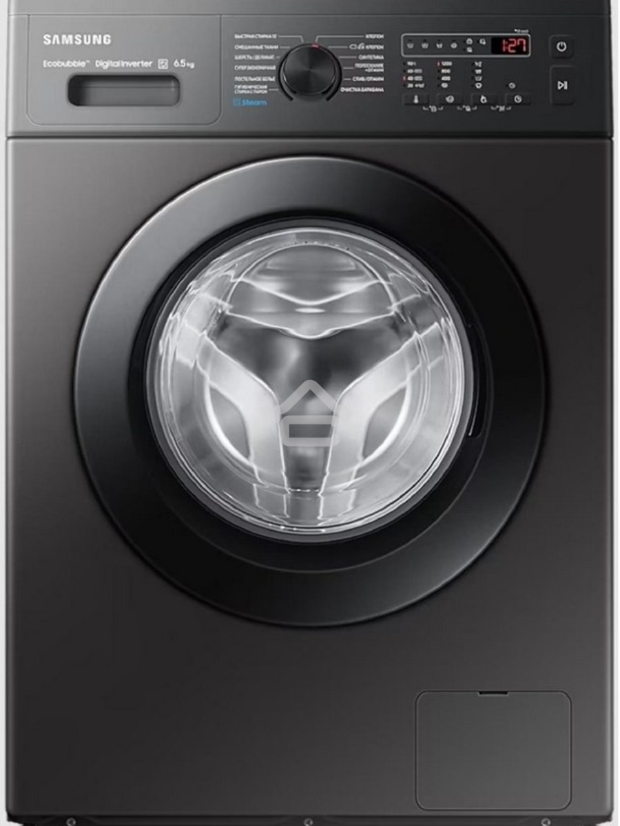 Стиральная машина Samsung WW65AG4S21CXLD серый, загрузка фронтальная 6,5 кг, 1200 об/мин, класс: A