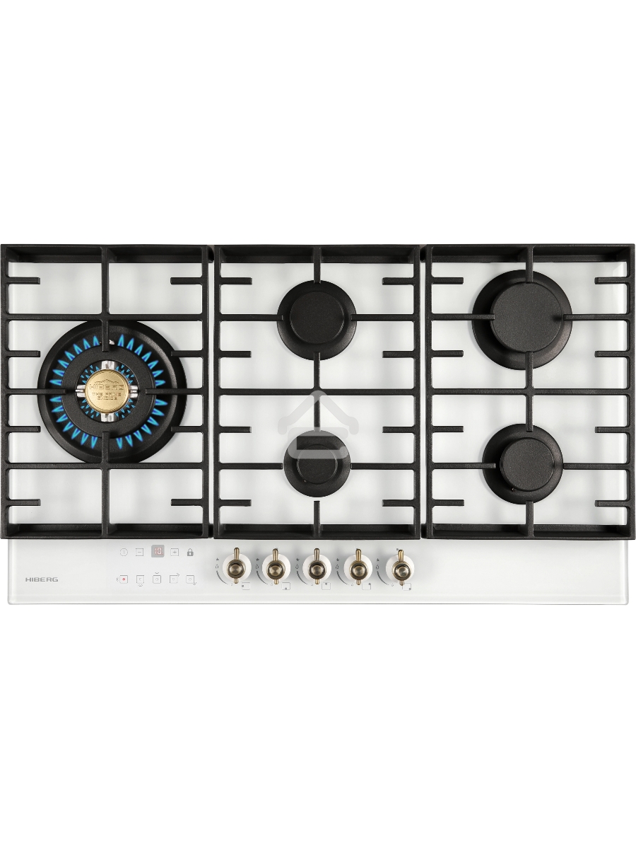 Варочная поверхность HIBERG VM 9155 W, белый