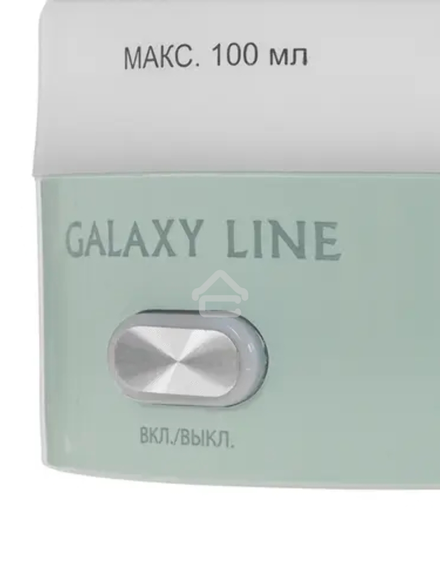 Отпариватель Galaxy Line GL 6197, бирюзовый, ручной, 700 Вт, контейнер для воды 100 мл