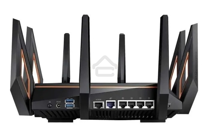 Маршрутизатор ASUS GT-AX11000, черный, 90IG04H0-MU9G00