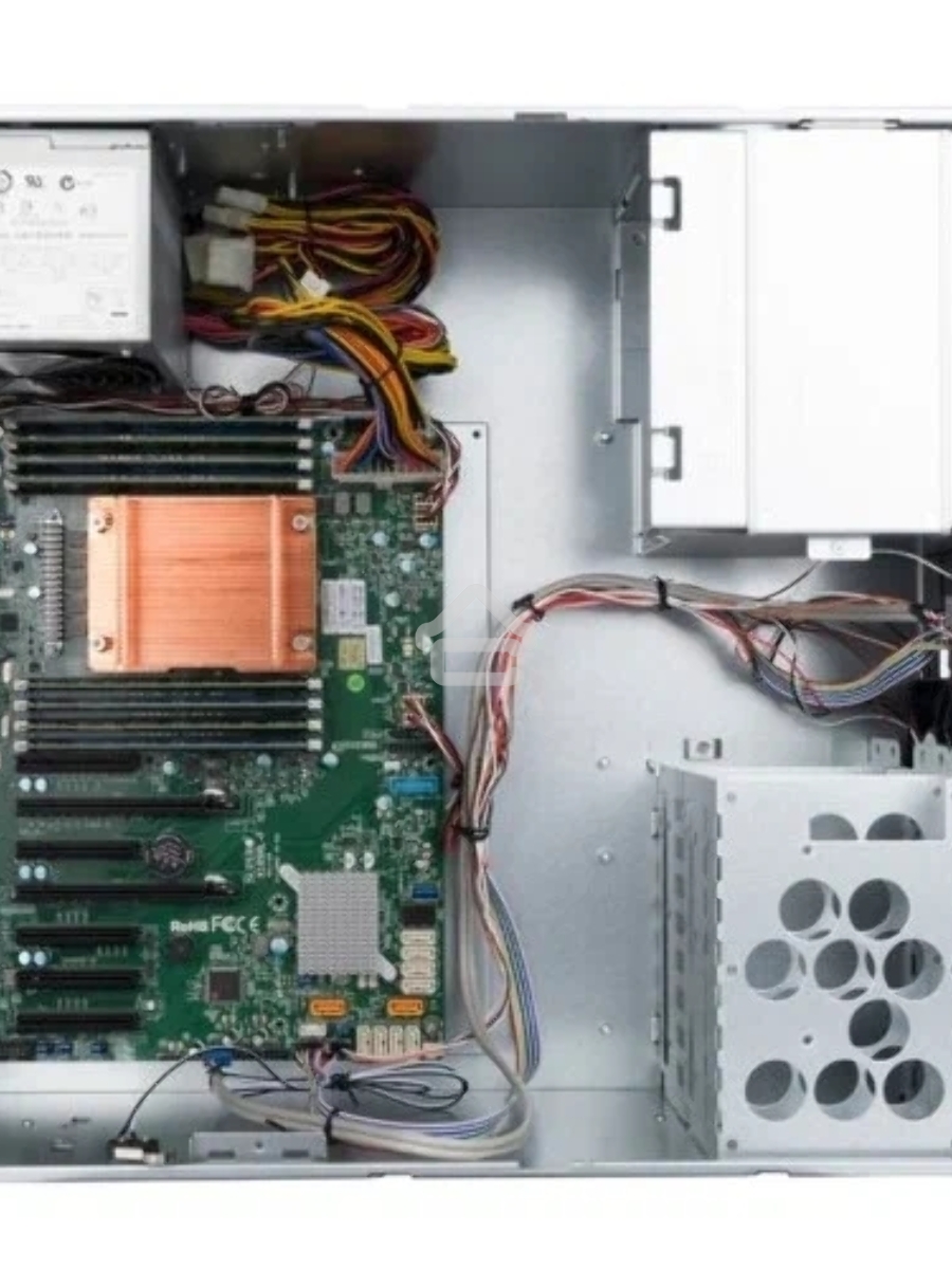 Компьютерный корпус InWin IW-R400-01N /USB3.0*2/Rear fan 8025mm 4200RPM*2/Front fan 8025mm 4200RPM*2/Front door/Air filter for front door