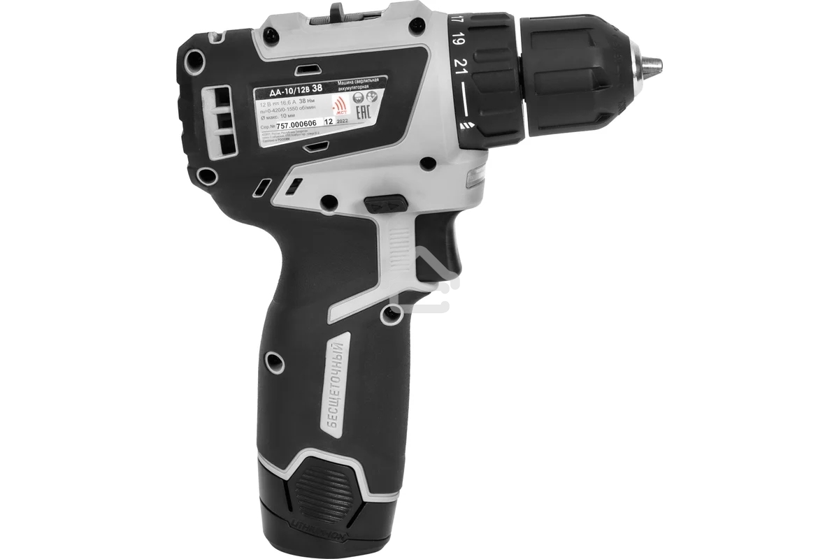 Отвертка аккумуляторная INTERSKOL 12/38 757.2.2.45