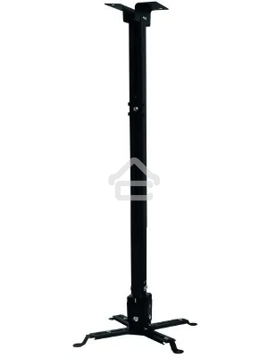 Кронштейн для проектора Buro PR04-140B черный макс.15кг потолочный поворот и наклон