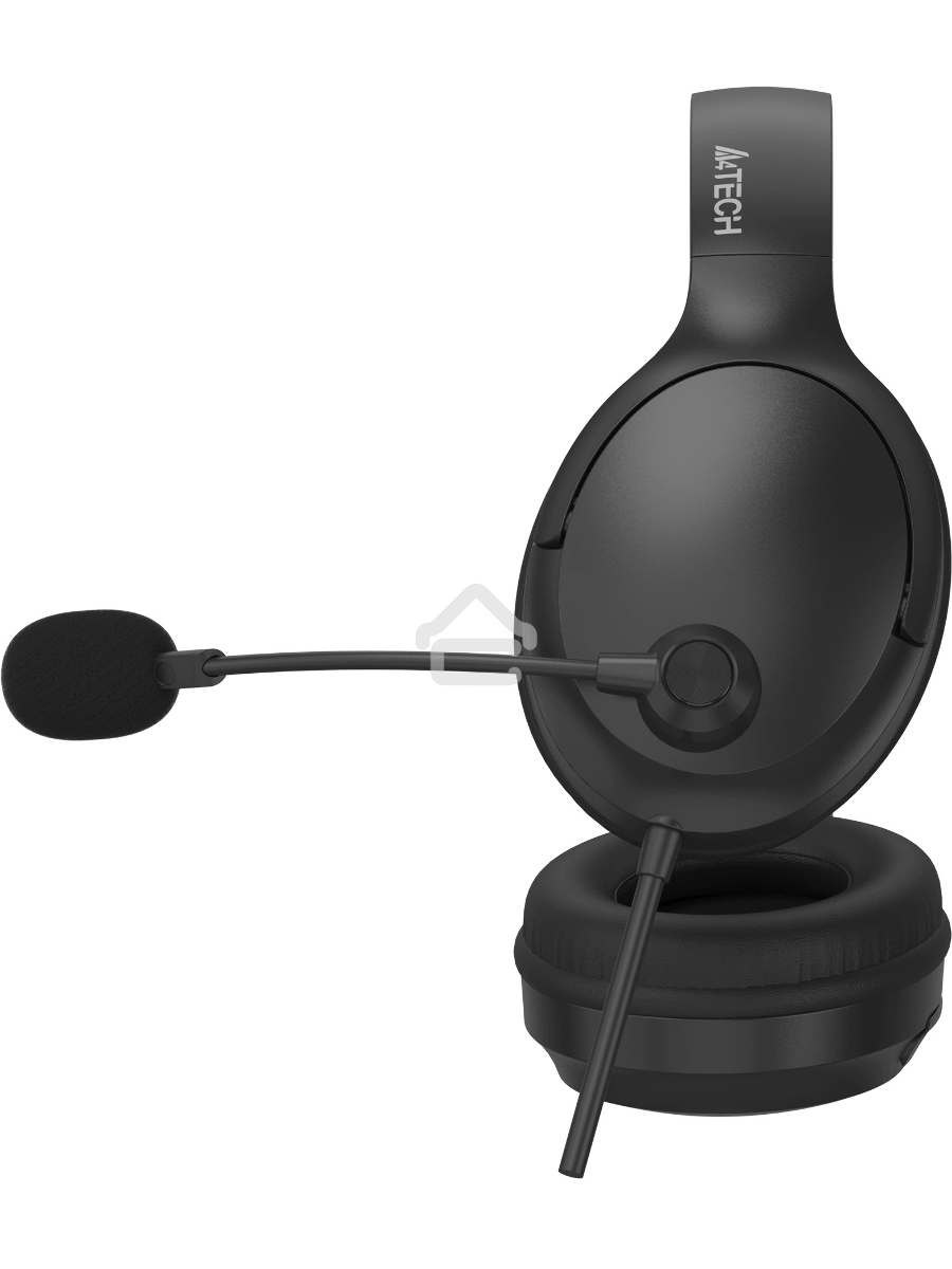 Наушники с микрофоном A4Tech Fstyler FH280U черный 2м мониторные USB оголовье