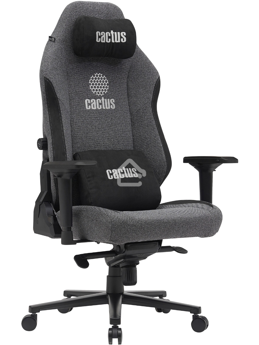 Кресло компьютерное Cactus CS-CHR-MAG-GY серый/черный