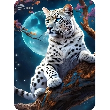 Коврик для мыши Cactus Snow Leopard 400x300x3мм (CS-MP-PRO16XL)