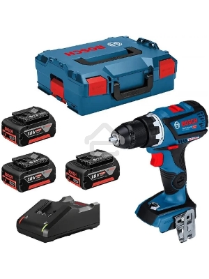 Дрель-шуруповерт Bosch GSR 18V-60C аккум. патрон:быстрозажимной (кейс в комплекте) (0615990L8E)
