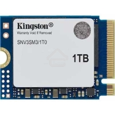 Накопитель SSD Kingston NV3, 1000Gb, M.2(22x30мм), NVMe, PCIe 4.0 x4, 3D TLC, R/W 6000/4000Mb/s, TbW 320, DWPD 0.2 (60 мес)