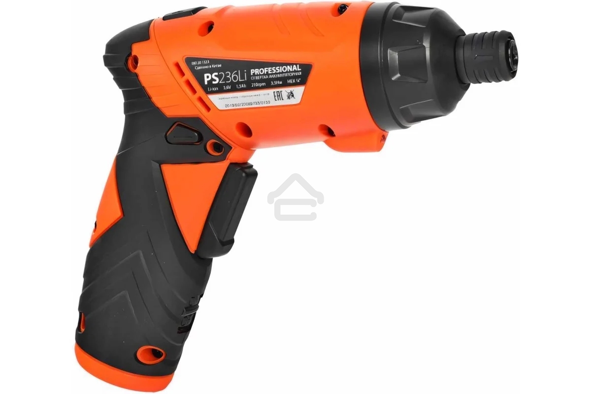 Отвертка аккумуляторная PATRIOT PS 236; напряжение: 3,6V; кейс; комплект бит