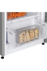 Морозильная камера NordFrost DF 263 SAP серебристый, 150л, 5 ящиков