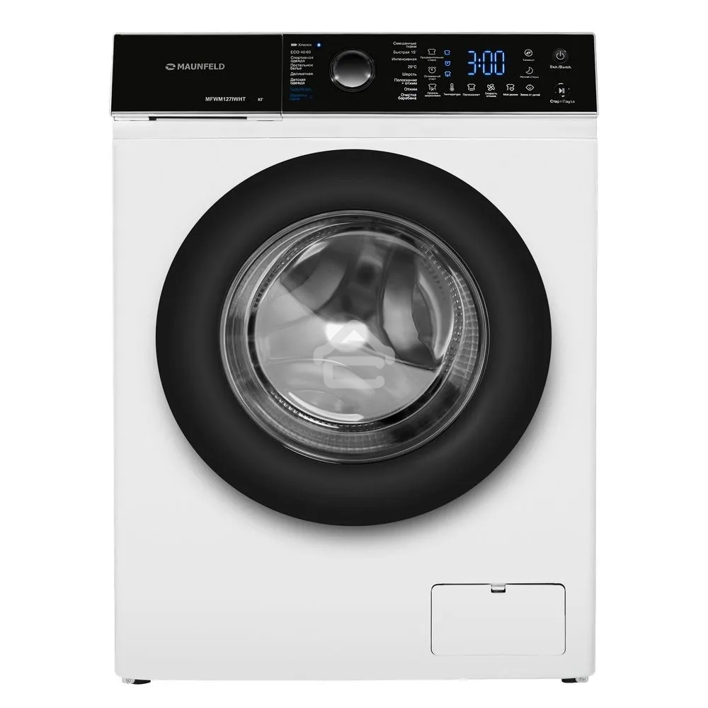 Стиральная машина Maunfeld MFWM106IWHT белый, фронтальная загрузка 6 кг, 1000 об/мин, класс А+++