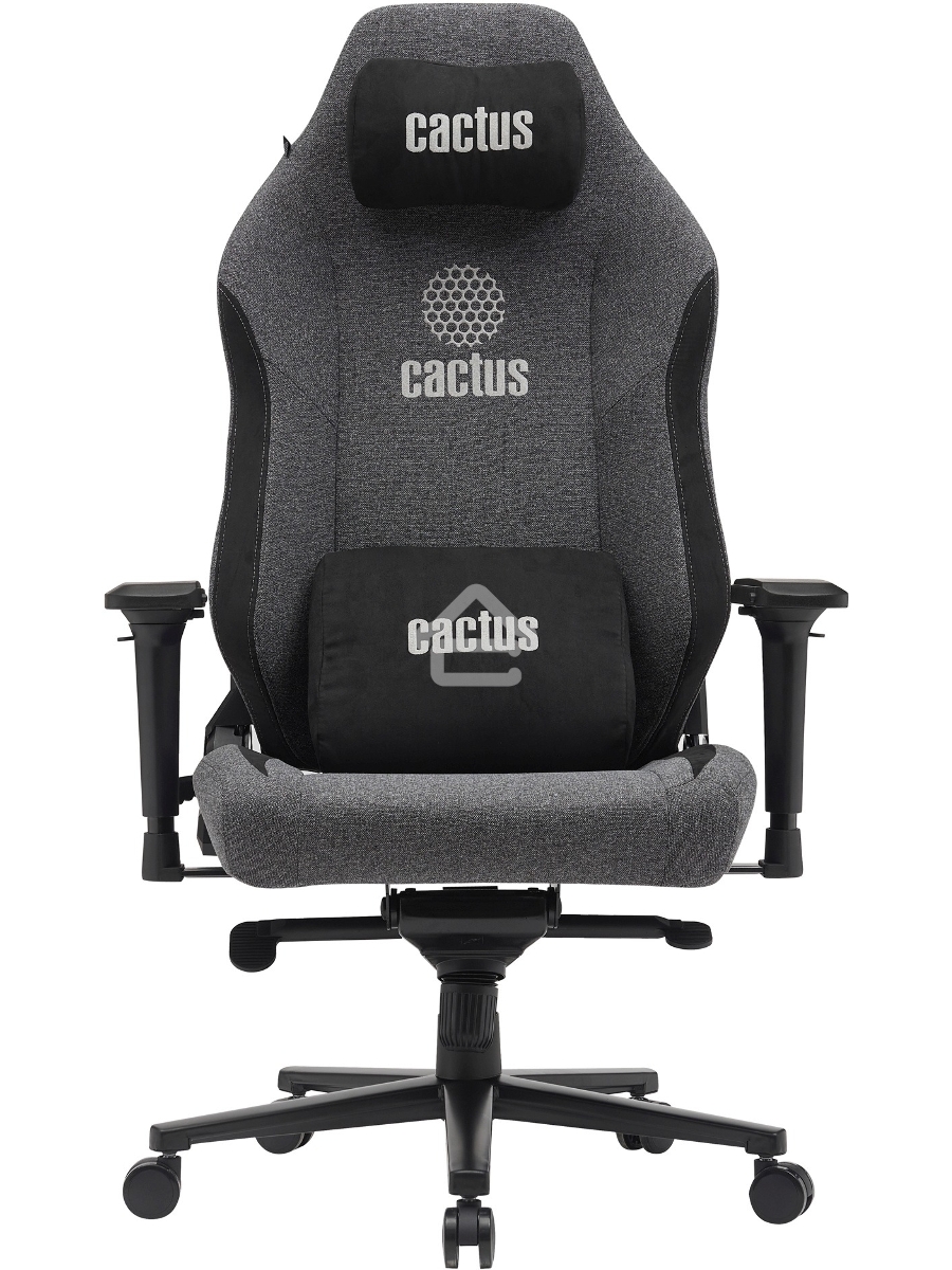 Кресло компьютерное Cactus CS-CHR-MAG-GY серый/черный