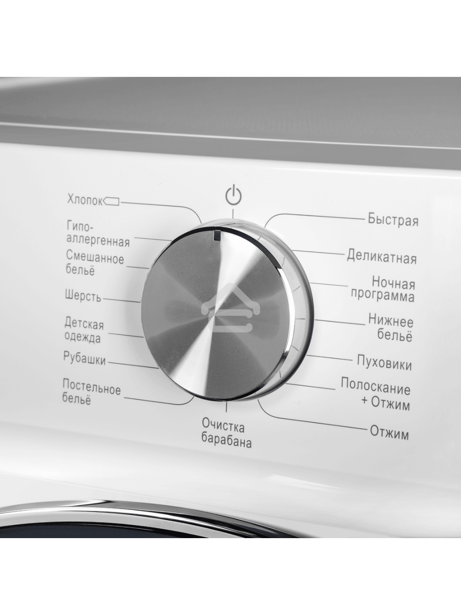Стиральная машина c инвертором и паром Maunfeld MFWM127IWH053