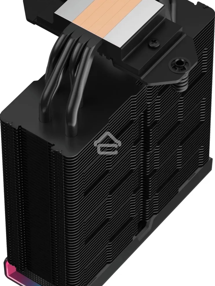 Кулер Deepcool AK400 Digital Pro ARGB черный 120мм алюминий+медь 1750rpm 25db 4-pin 220W 159мм
