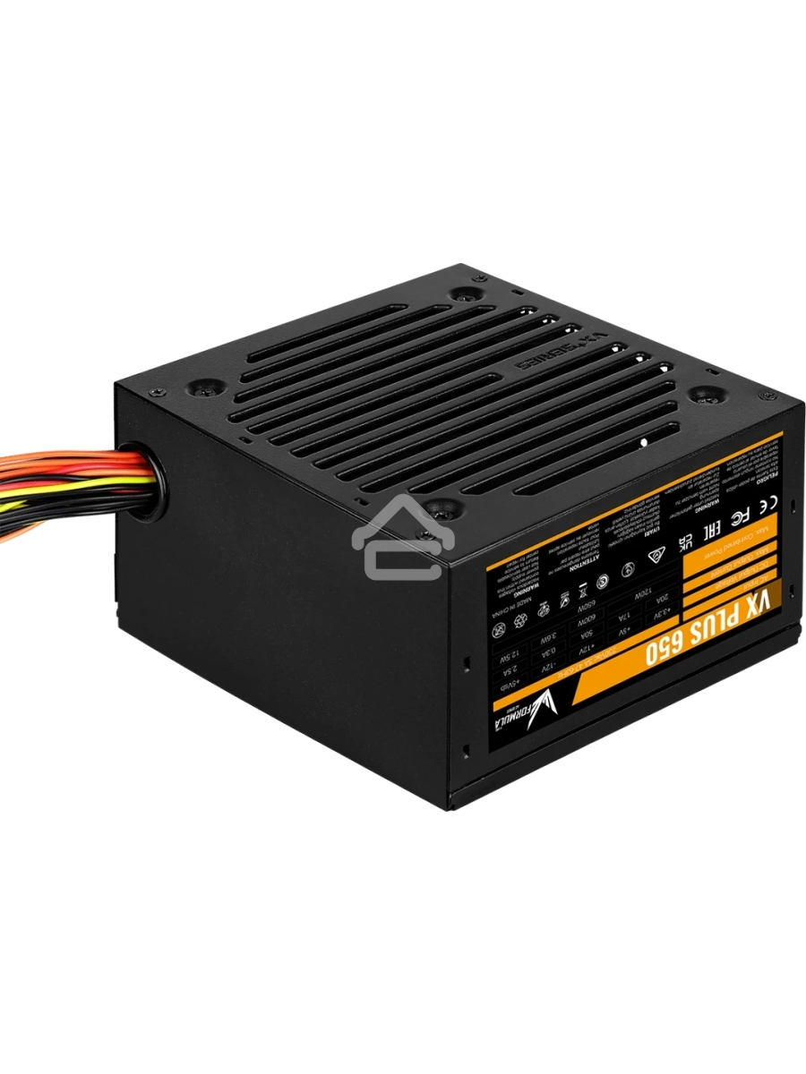 Блок питания Aerocool / Formula VX-650 PLUS, 650Вт, 120мм, черный