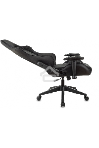 Кресло игровое Бюрократ VIKING 4 AERO BLACK EDITION черный искусст.кожа/ткань