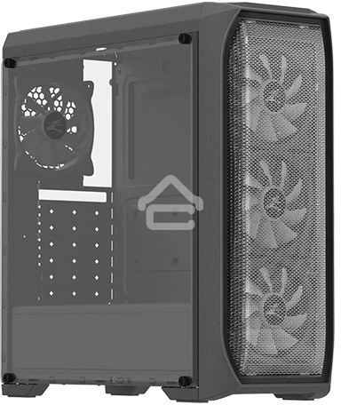 Компьютерный корпус ZALMAN N5 MF, ATX, черный, WINDOW, 1x5.25