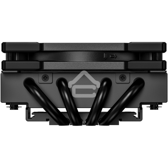 Кулер для процессора ID-COOLING IS-40-XT черный 92мм алюминий/медь 2800rpm 35.2db 4-pin 95W 47мм