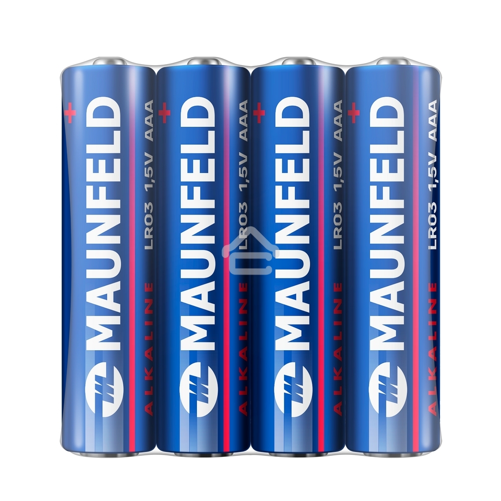 Батарейки Maunfeld Alkaline ААА(LR03 MBLR03-SR40, спайка 4 шт., 1.5 В