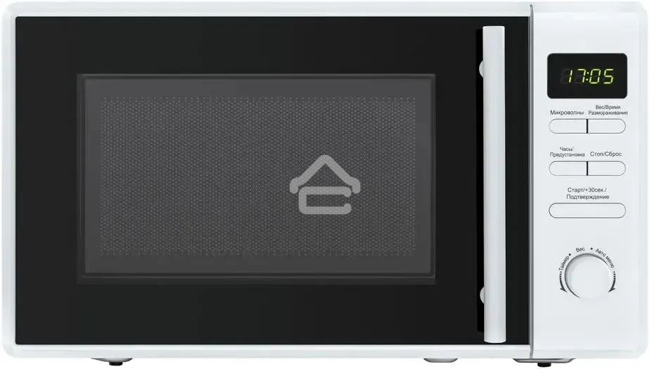 Микроволновая печь Maunfeld MFSMO.20.7TWH белый, 20 л, 700 Вт, переключатели - поворотный механизм/кнопки