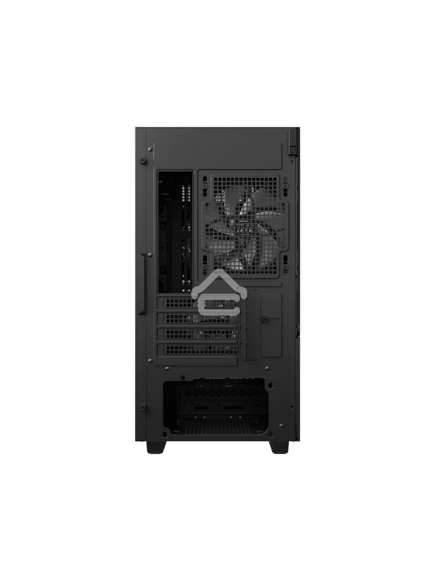 Компьютерный корпус Deepcool CH360 без БП, боковое окно (закаленное стекло), 2x140мм ARGB LED вентилятор спереди и 1x120мм ARGB LED вентилятор сзади, черный, mATX