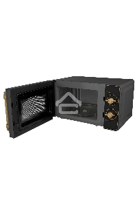 Микроволновая печь LEX FSMO M.02 BL черный, 20 л, 700 Вт, переключатели - поворотный механизм