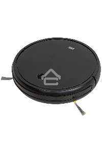 Робот-пылесос JVC JH-VR510 черный, 2500 мАч Li-Ion, уборка сухая/влажная, пылесборник контейнер 0.5 л