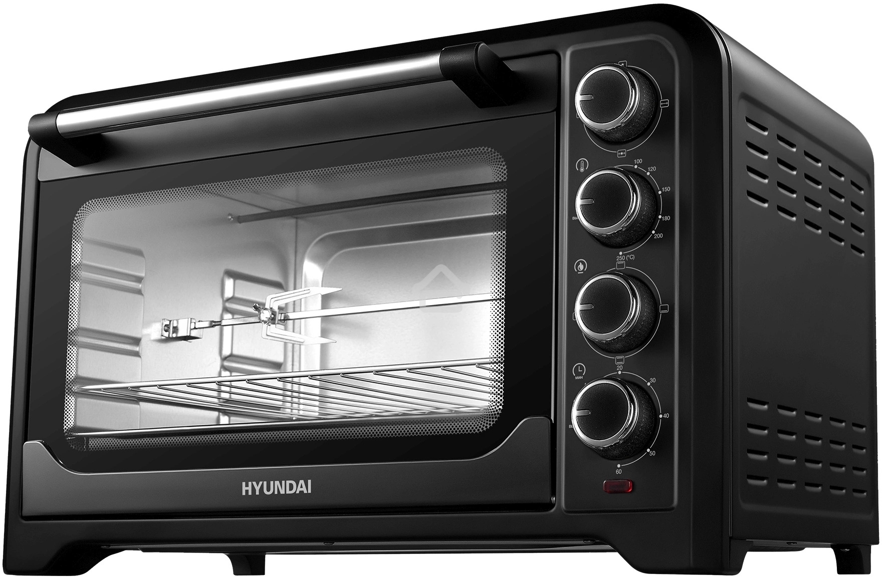 Мини-печь Hyundai MIO-HY105 45л. 2000Вт черный