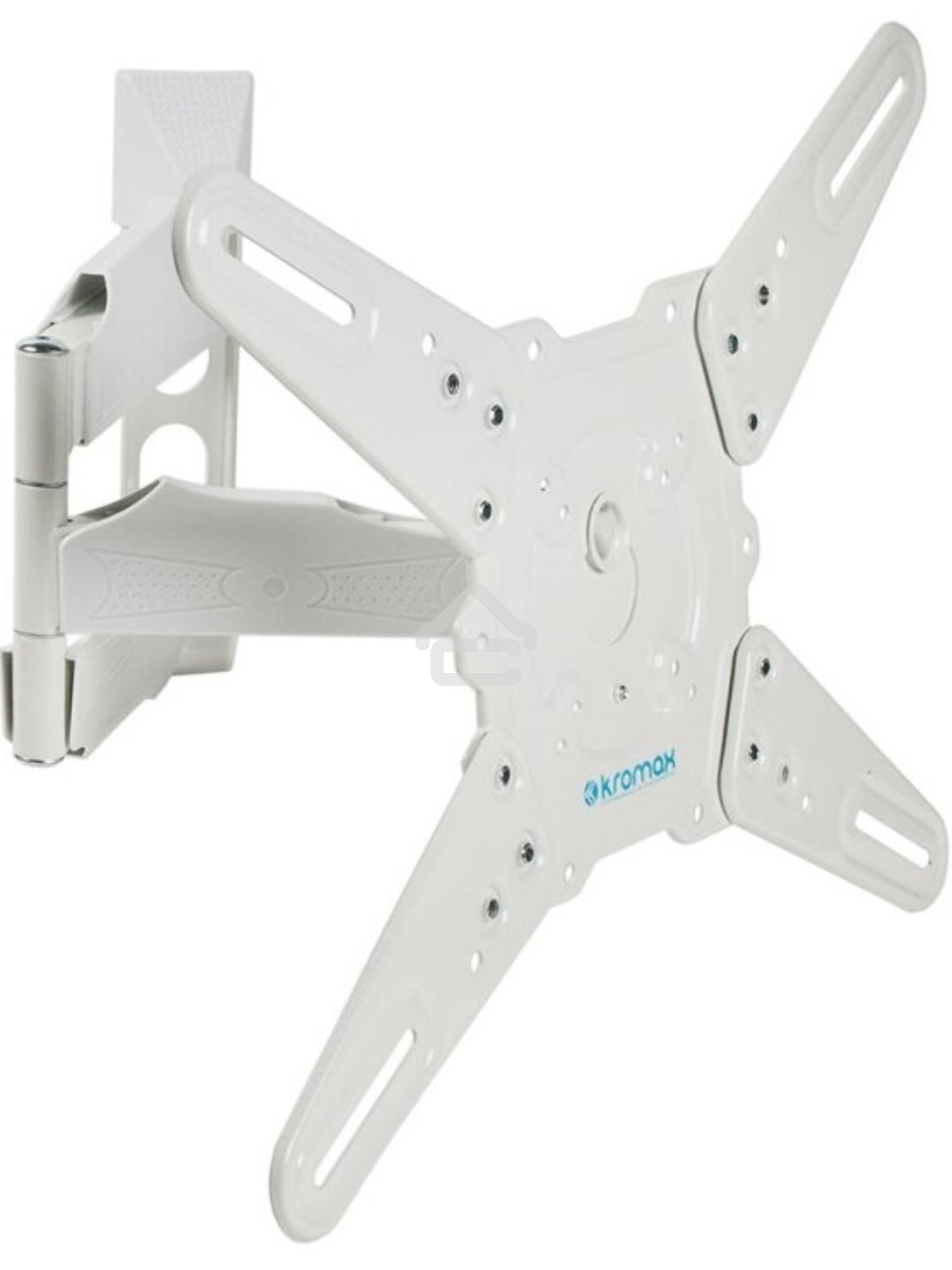 Кронштейн Kromax ATLANTIS-40 white, Наклонно-поворотный, 22